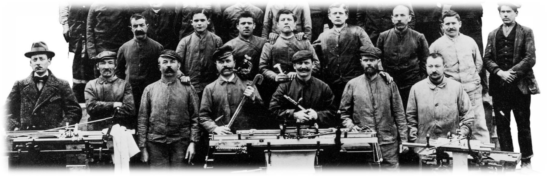 Historische Industriearchitektur des Stoll Areals